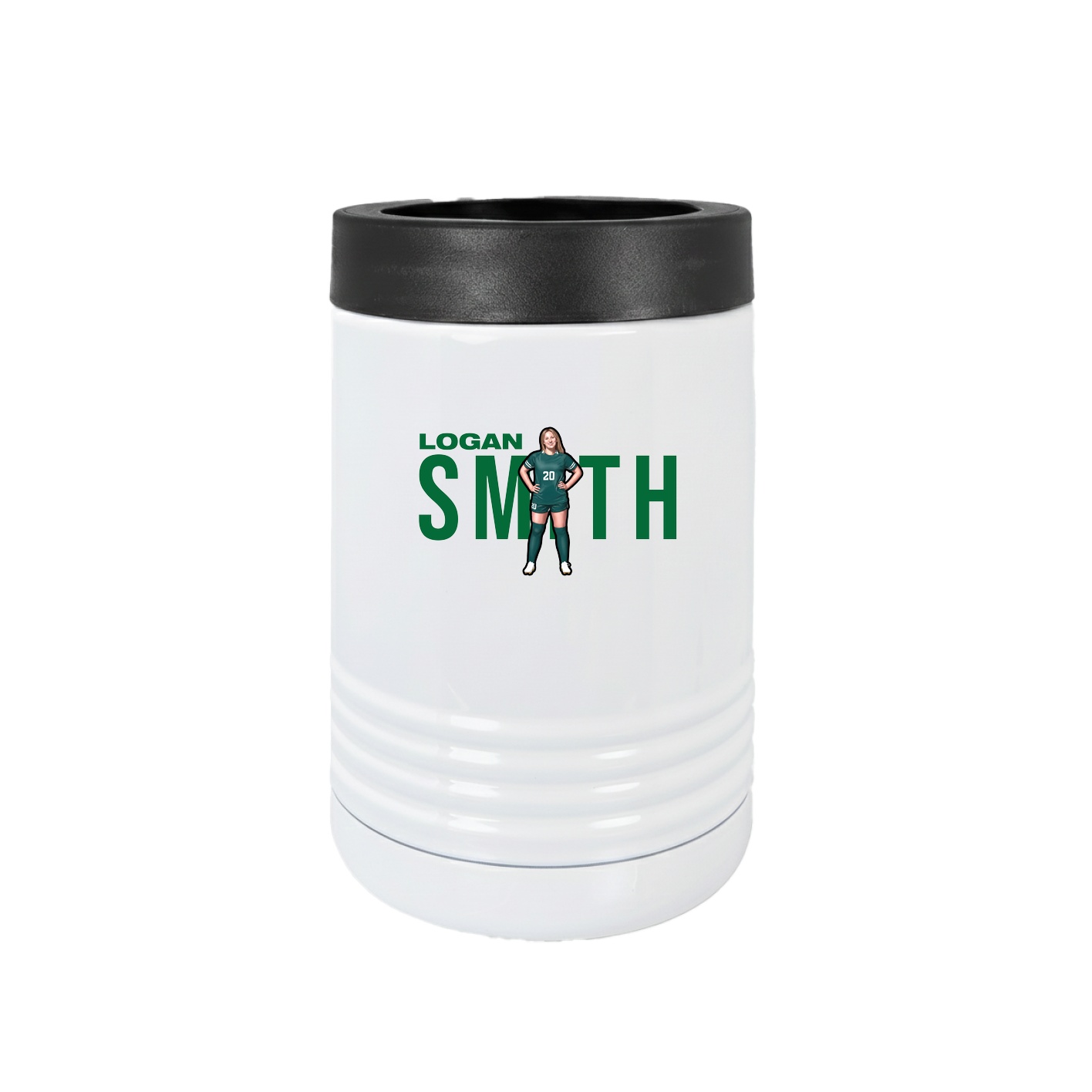 Beverage Holder — Player Name in White