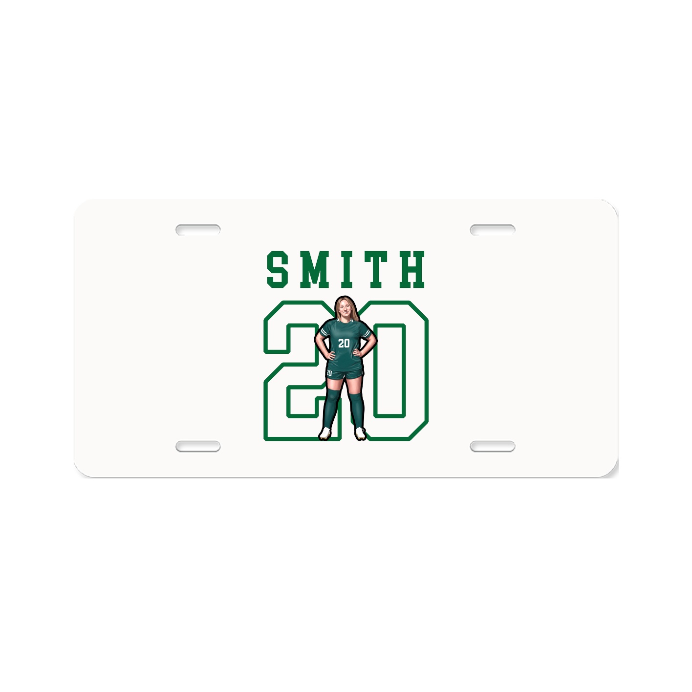 License Plate — Shirsey in Classic
