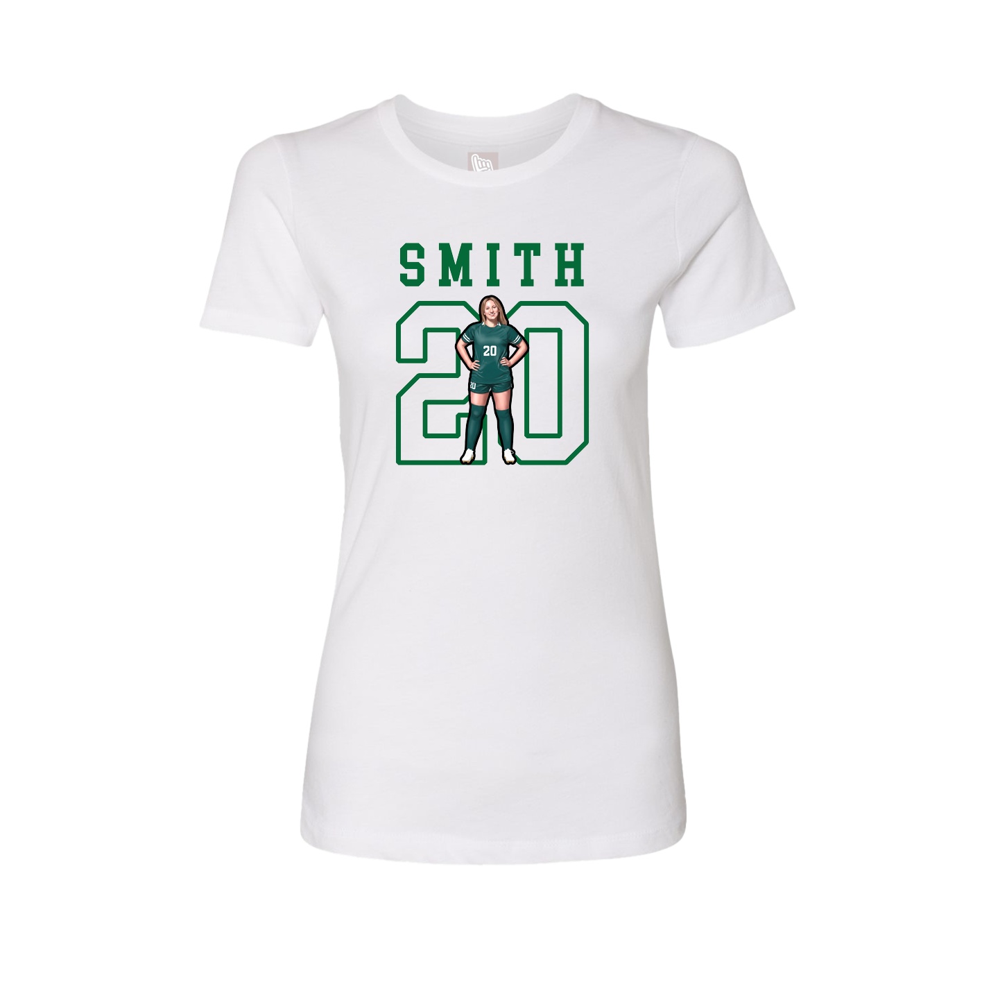 Fitted Women's Tee — Shirsey in White