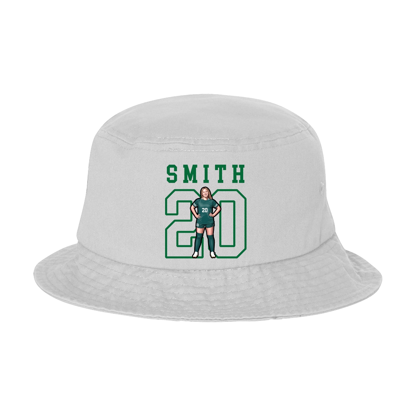 Bucket Cap — Shirsey in White
