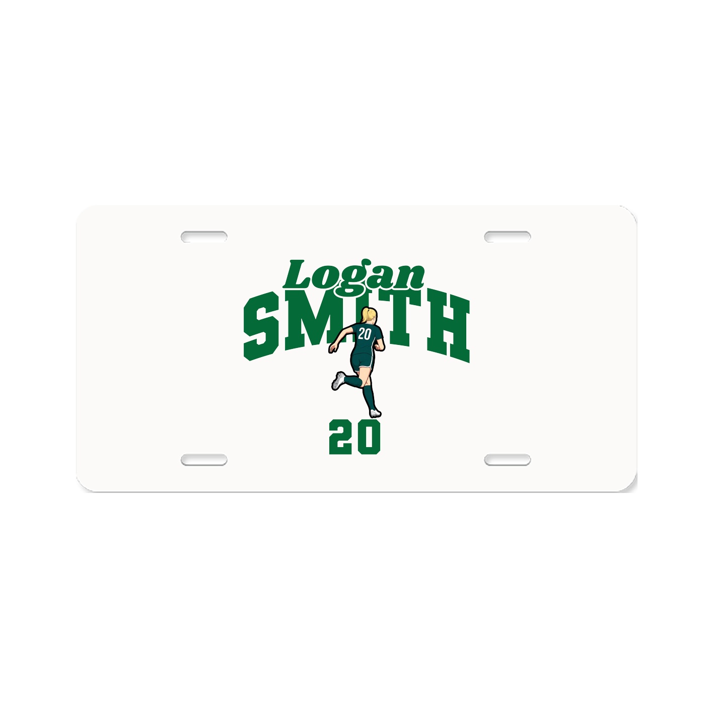 License Plate — Signature Arch in Classic