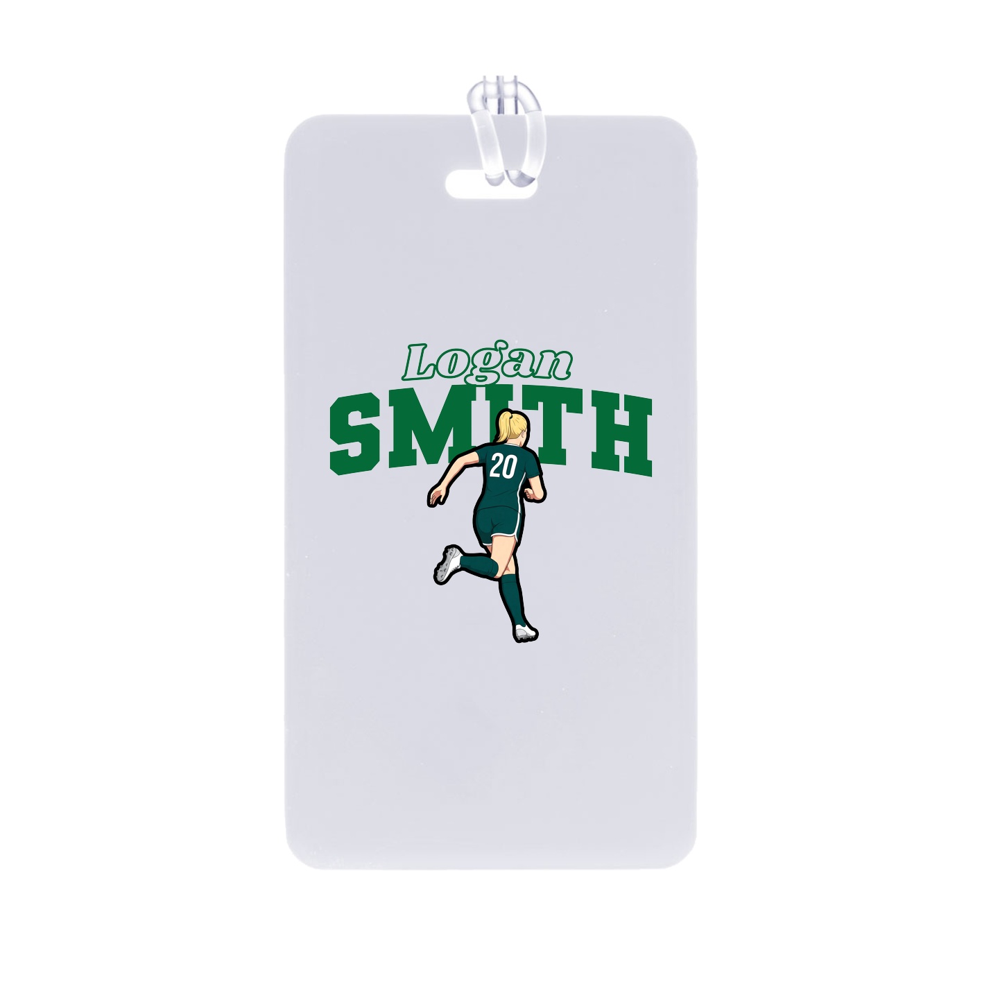 Bag Tag — Name Arch in Classic