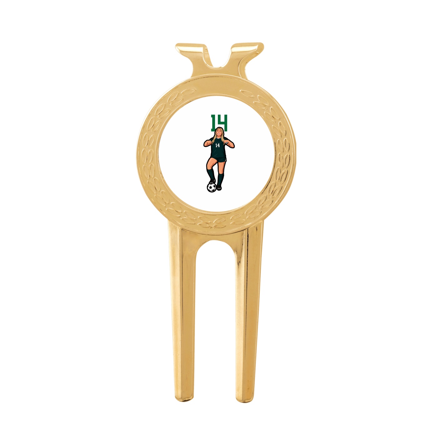 Divot Tool with Ball Marker — Number Top in Classic