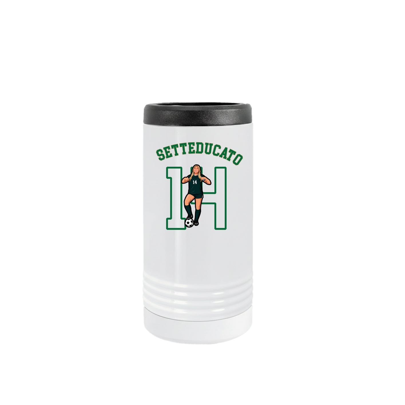 Slim Beverage Holder — Shirsey Arch in White