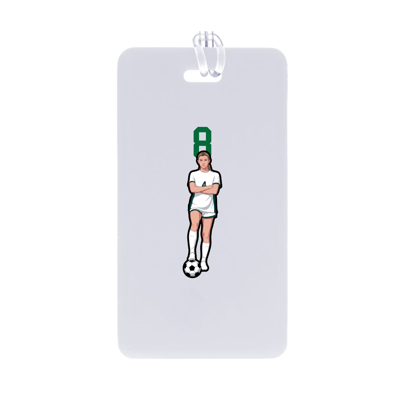 Bag Tag — Number Top in Classic