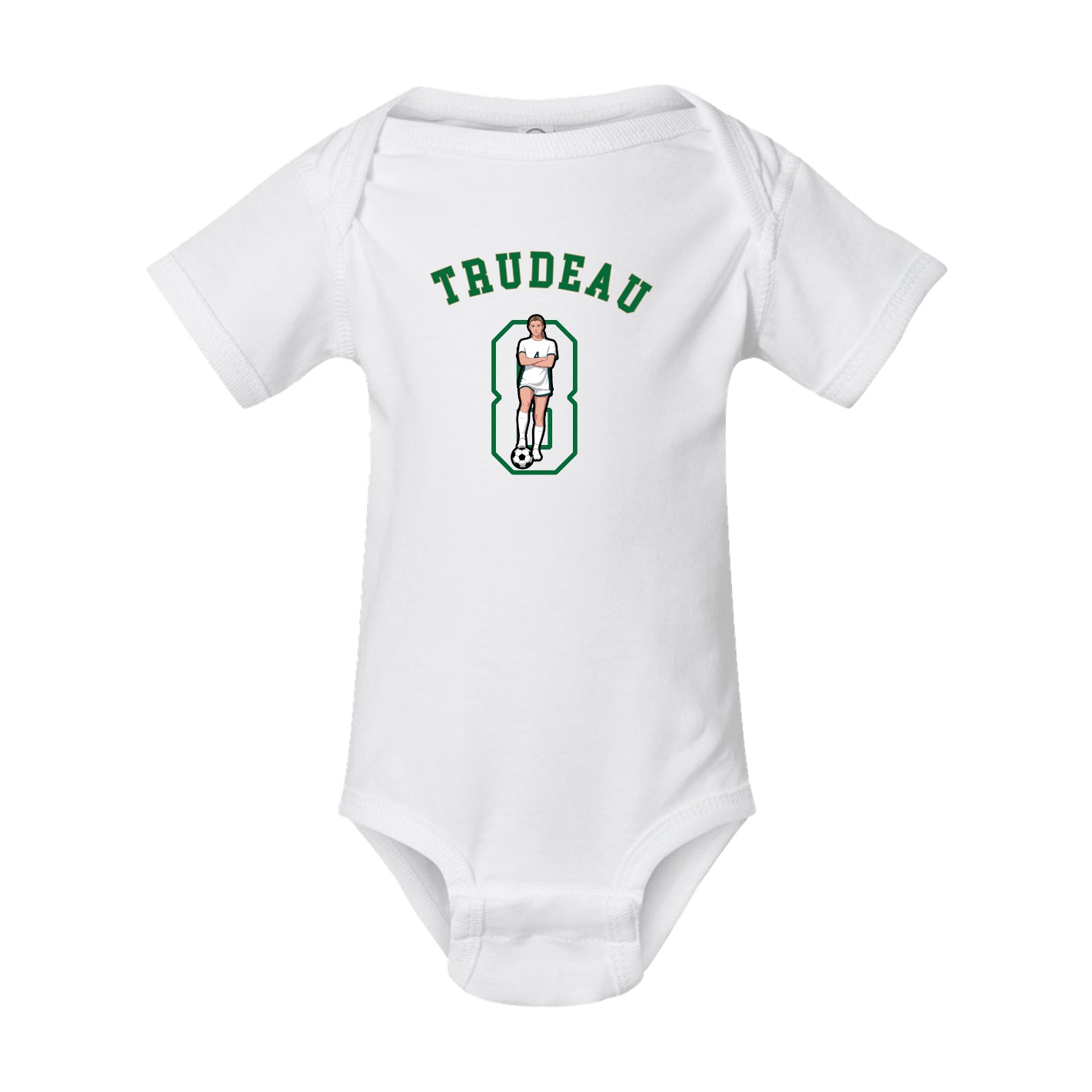 Baby Onesie — Shirsey Arch in White