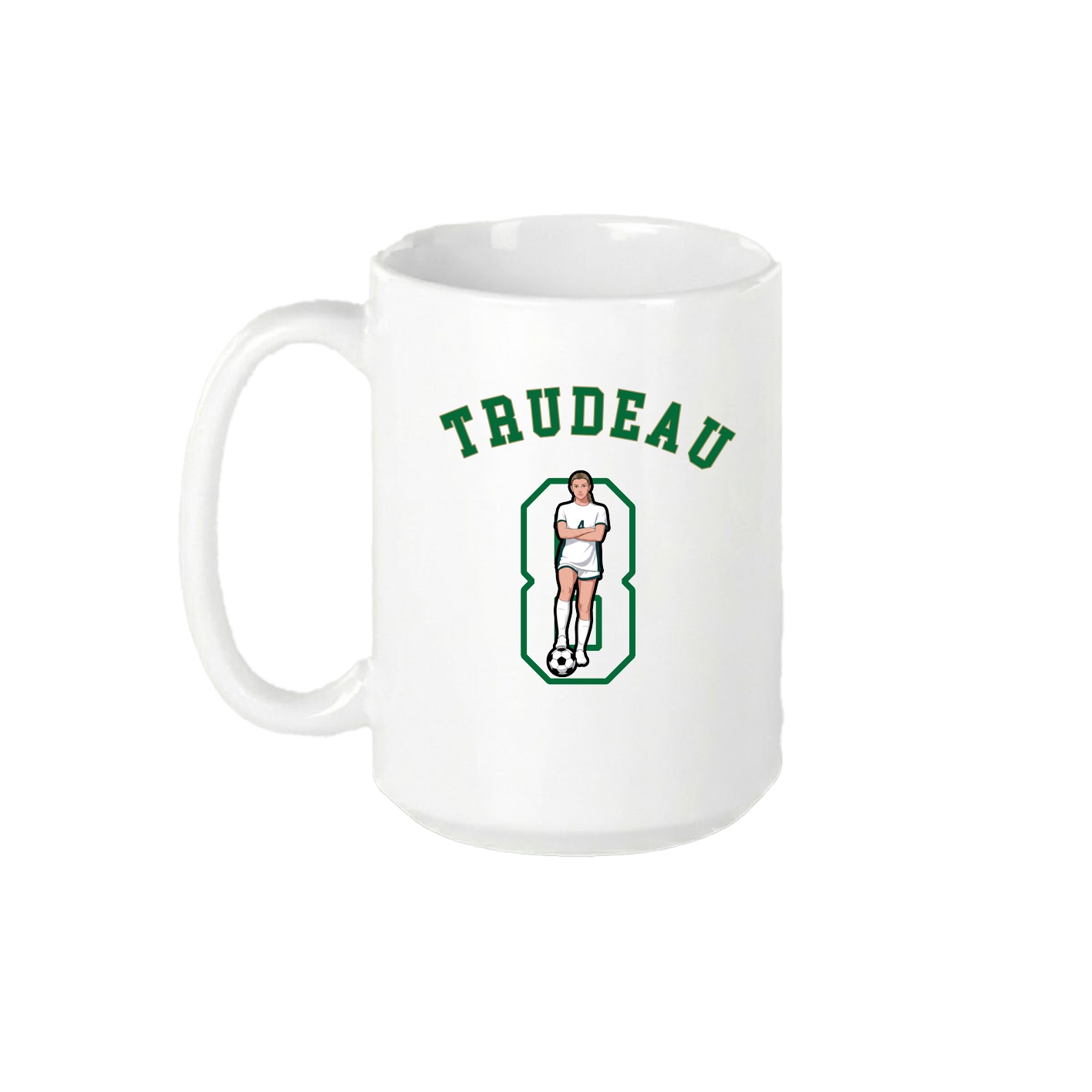 15oz Coffee Mug — Shirsey Arch in White