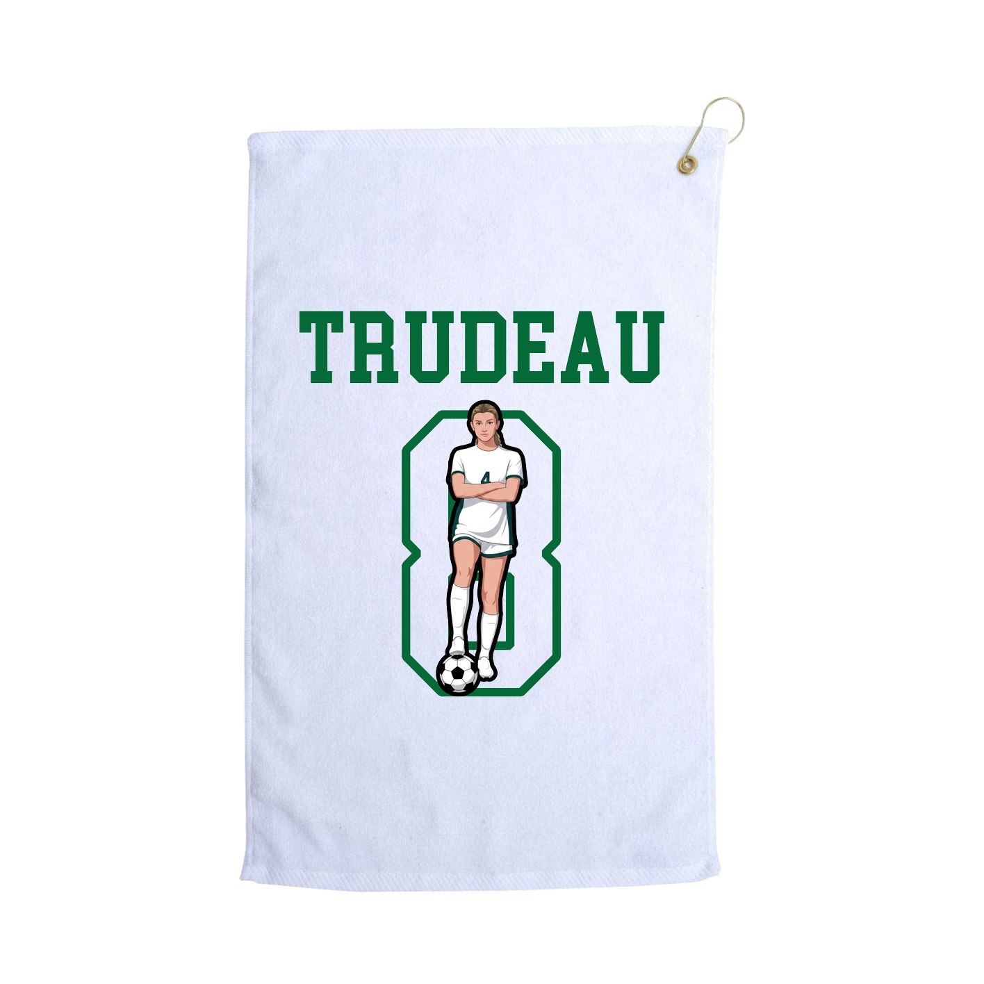 Golf Towel — Shirsey in White