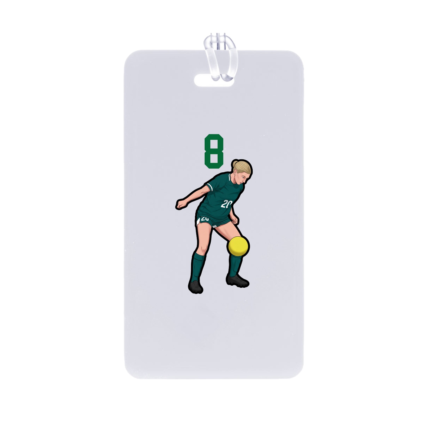 Bag Tag — Number Top in Classic