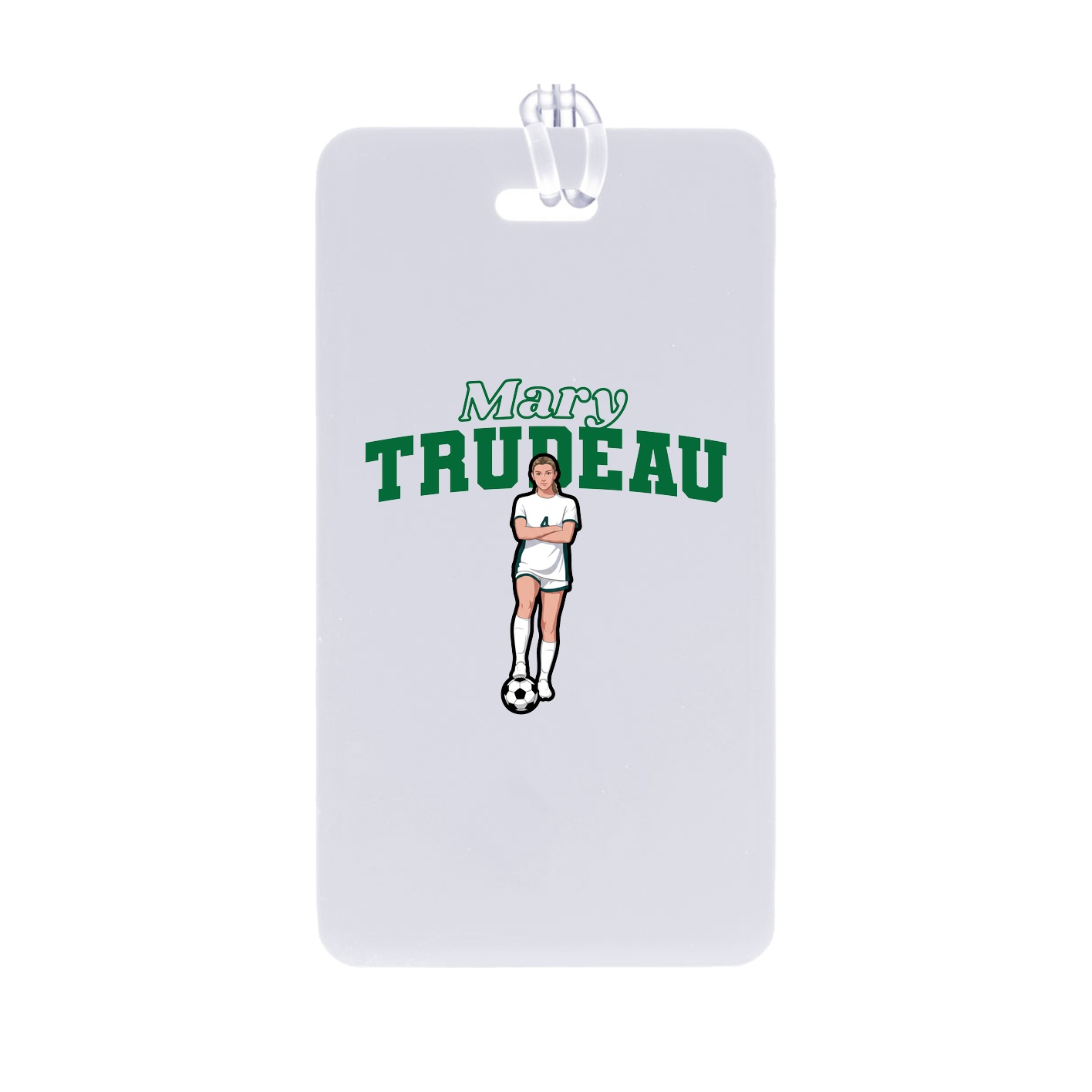 Bag Tag — Name Arch in Classic