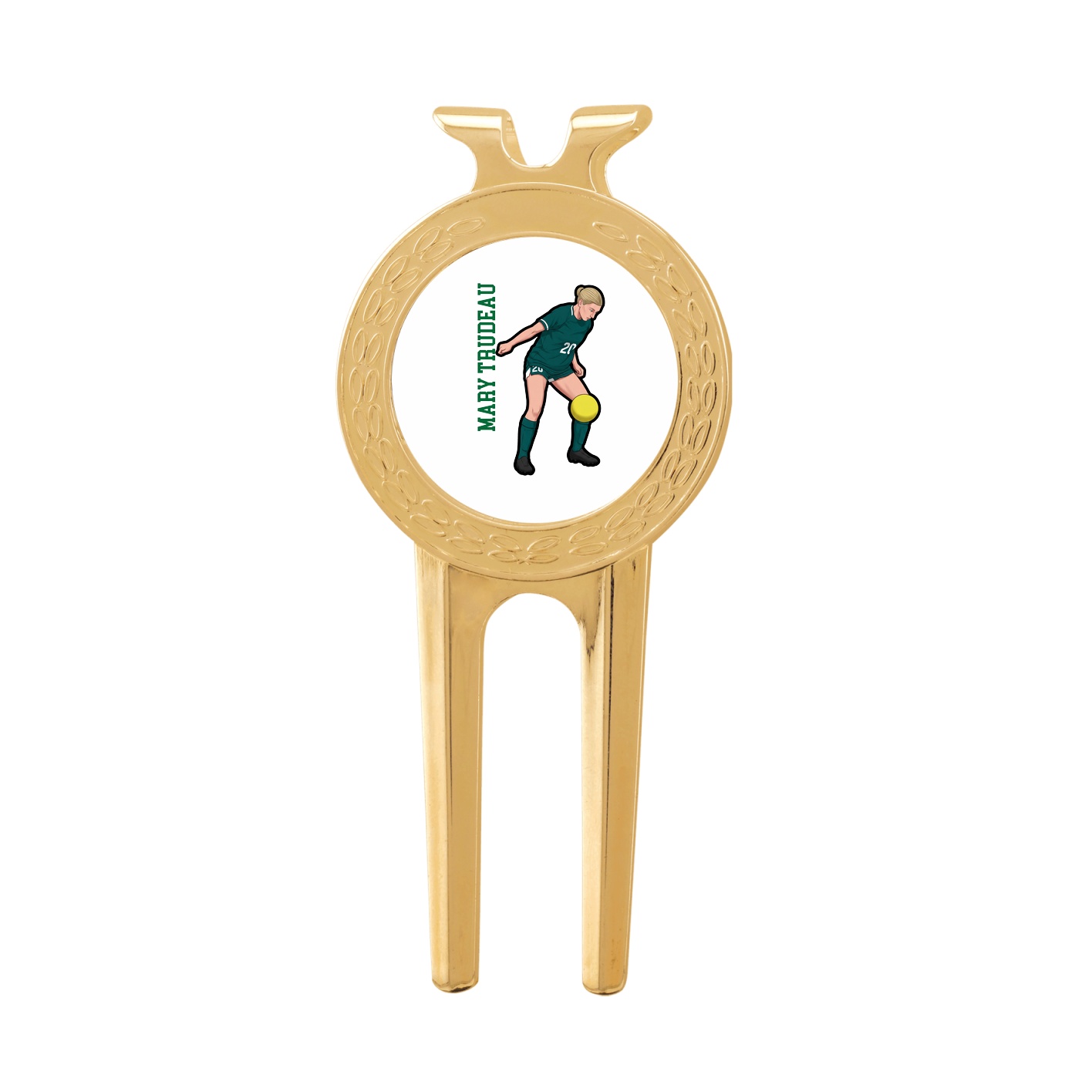 Divot Tool with Ball Marker — Name Vertical in Classic
