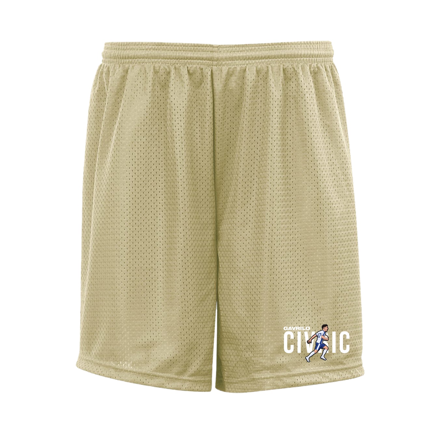 Shorts — Player Name in Vegas Gold