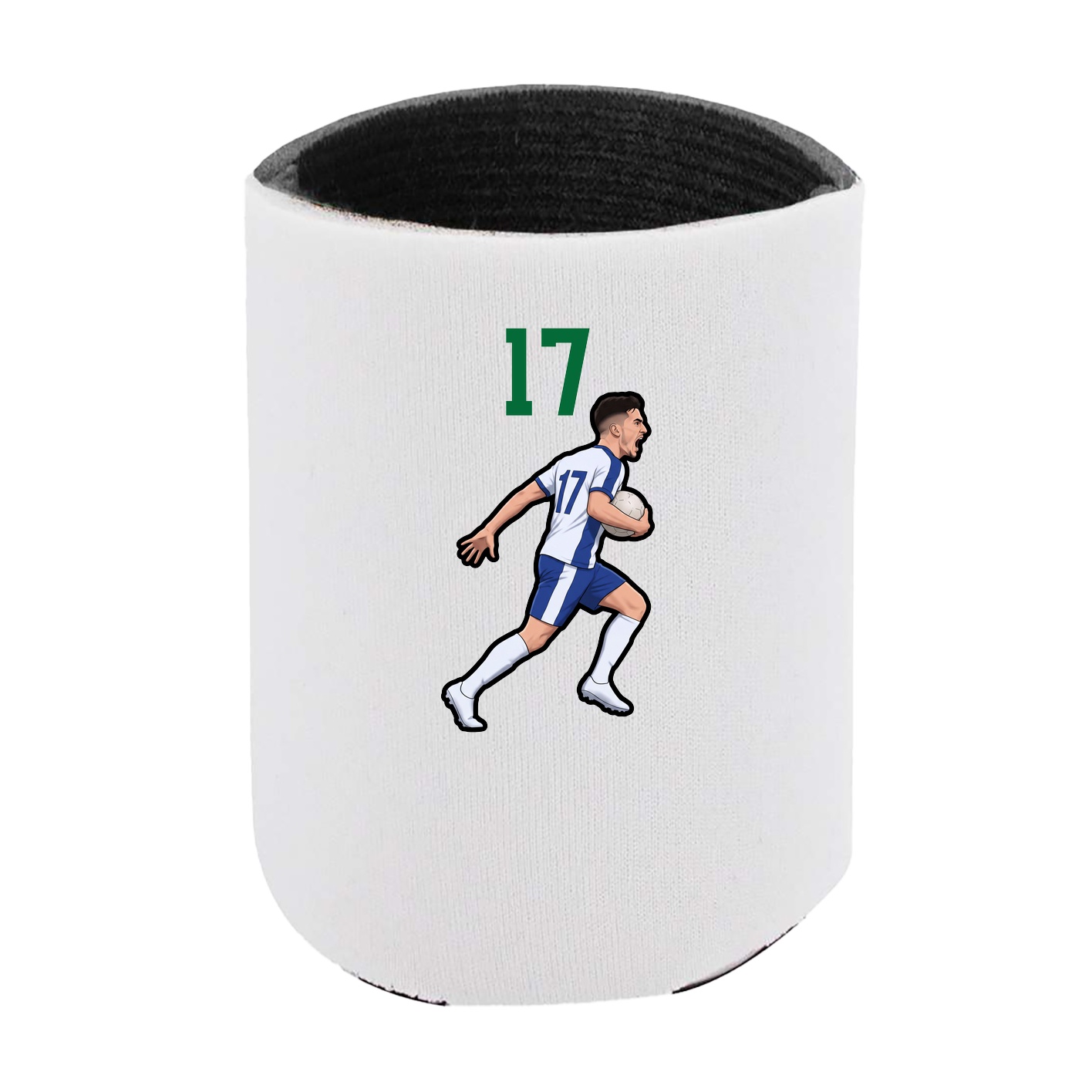 Can Holder — Number Top in White
