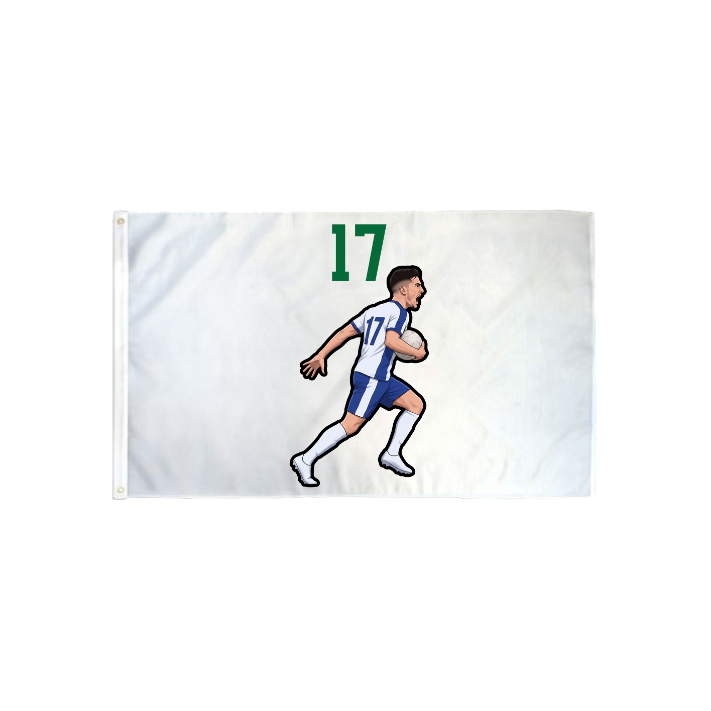 3x5 Flag — Number Top in Classic