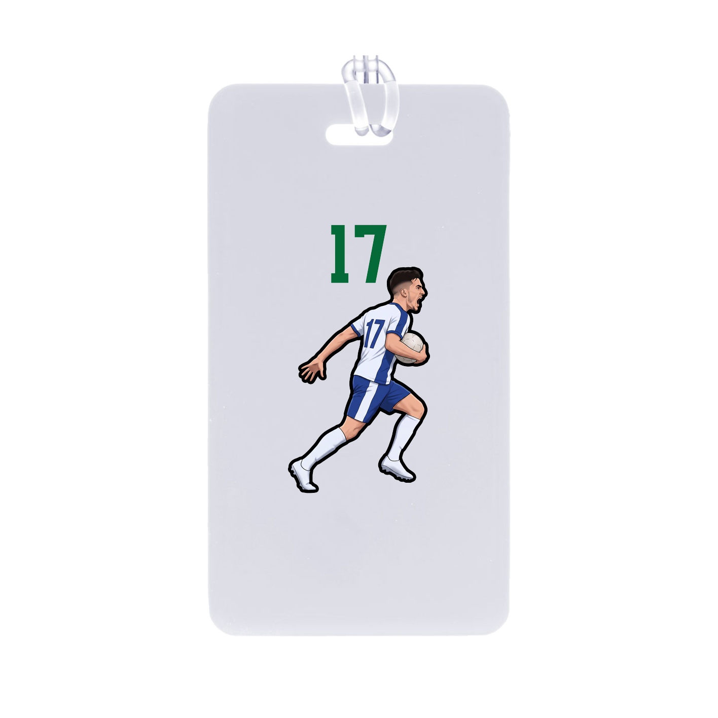 Bag Tag — Number Top in Classic