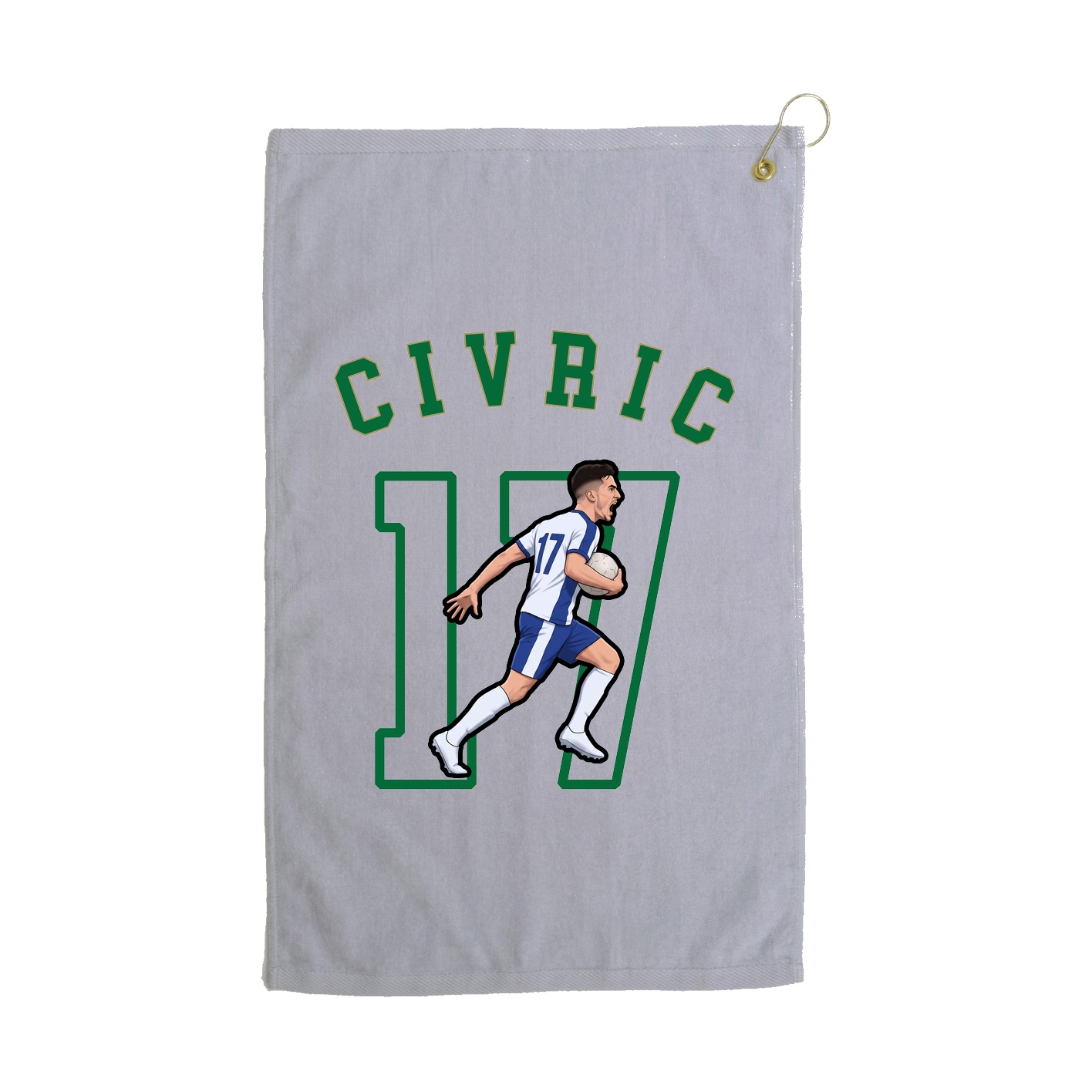 Golf Towel — Shirsey Arch in Grey