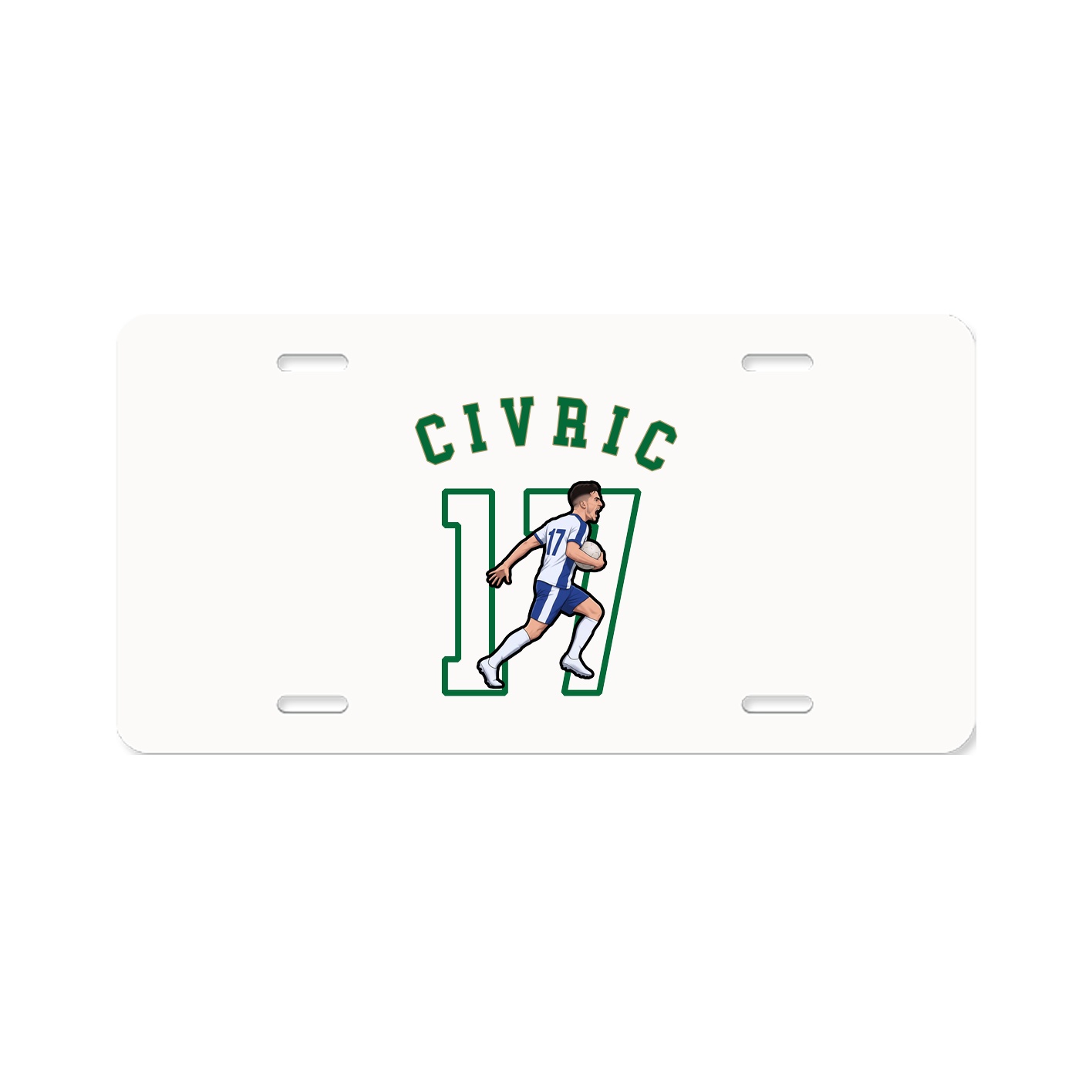 License Plate — Shirsey Arch in Classic