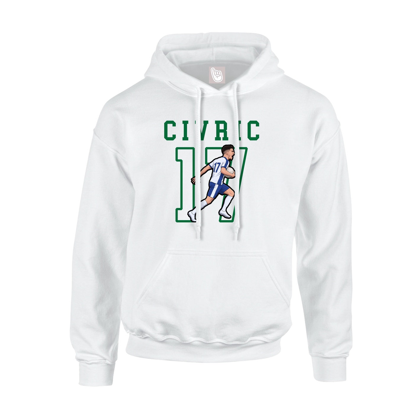 Youth Hoodie — Shirsey in White
