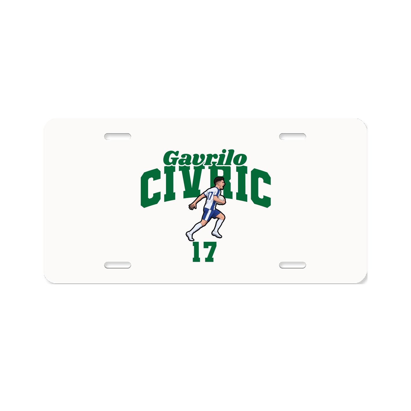 License Plate — Signature Arch in Classic