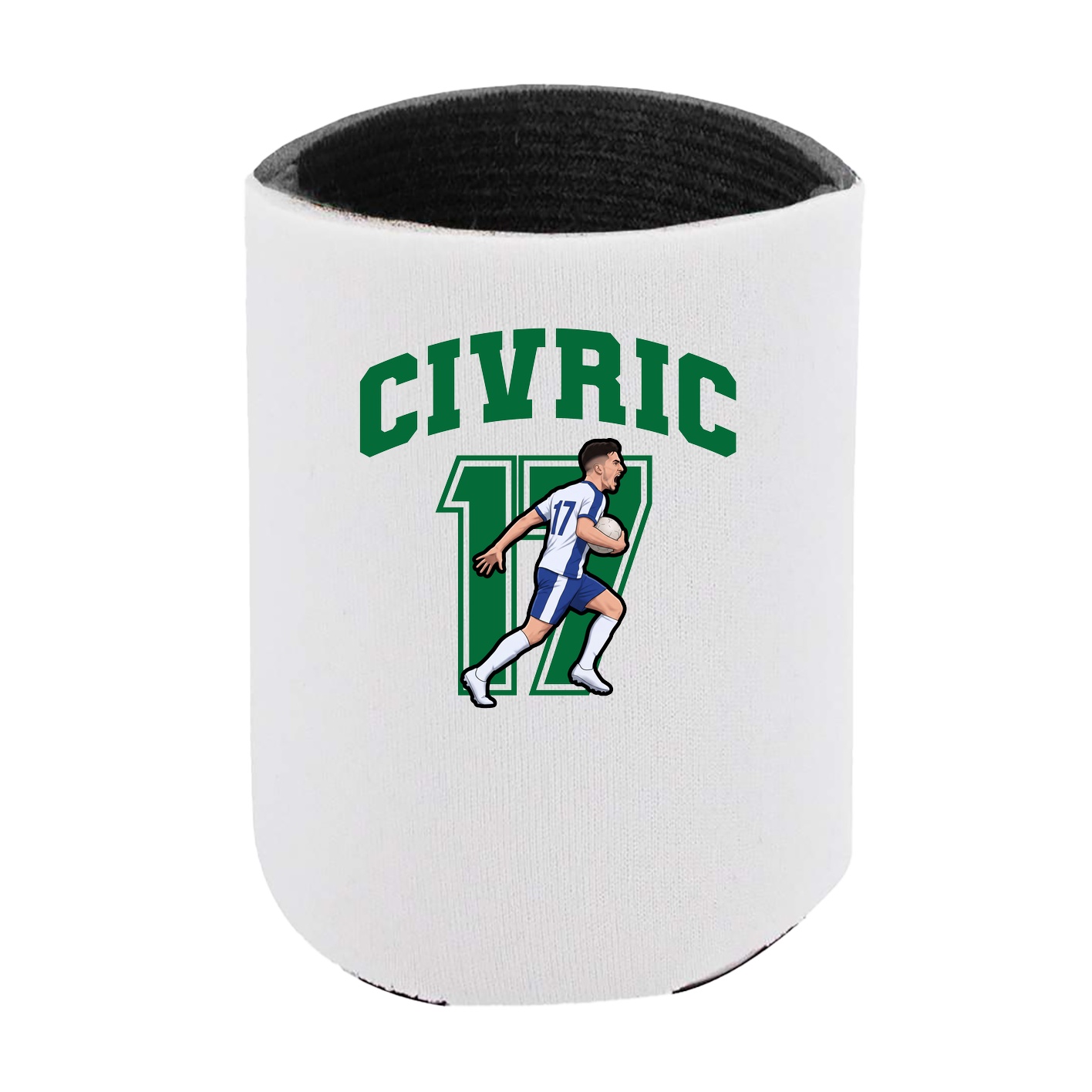 Can Holder — Number in White