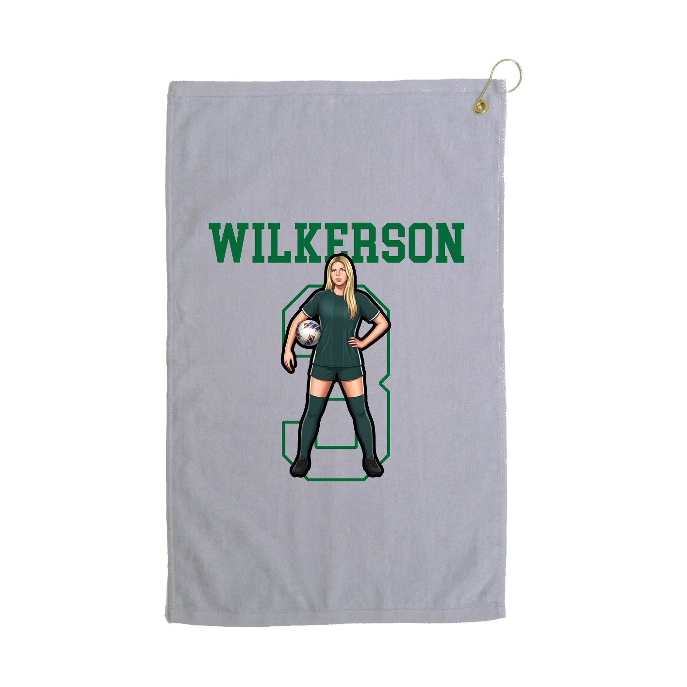 Golf Towel — Shirsey in Grey