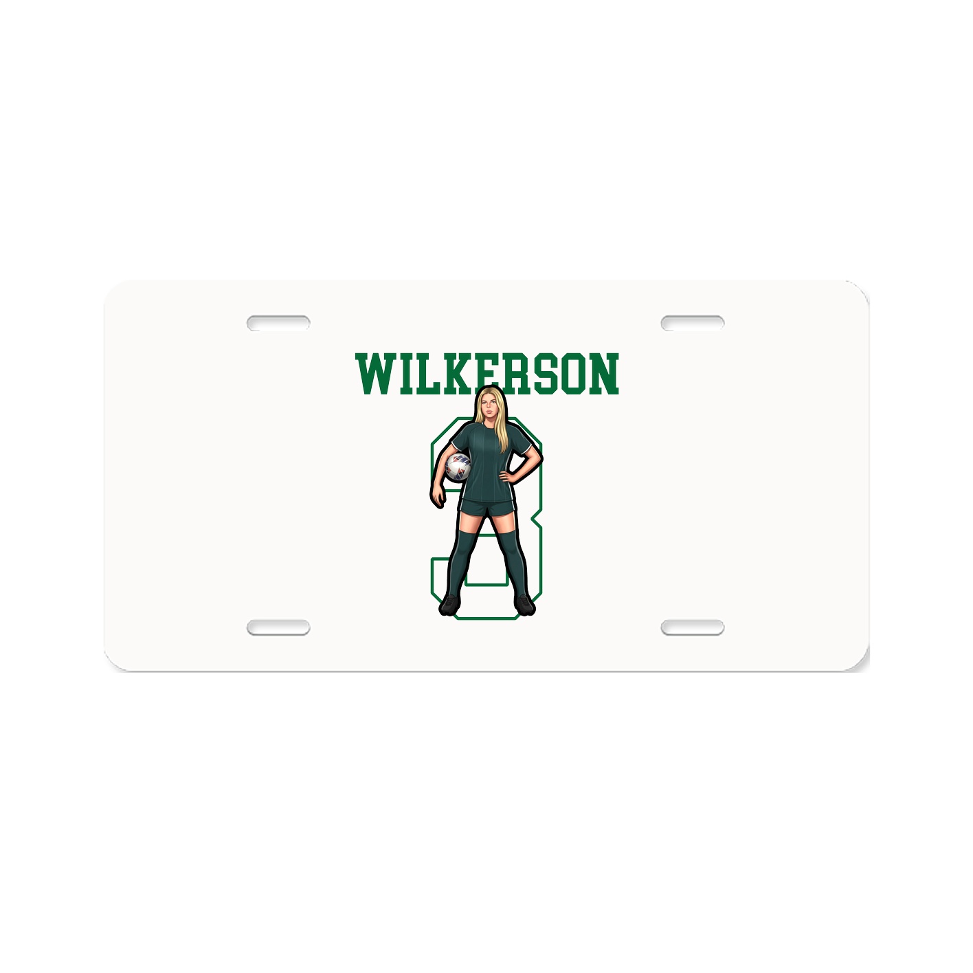 License Plate — Shirsey in Classic