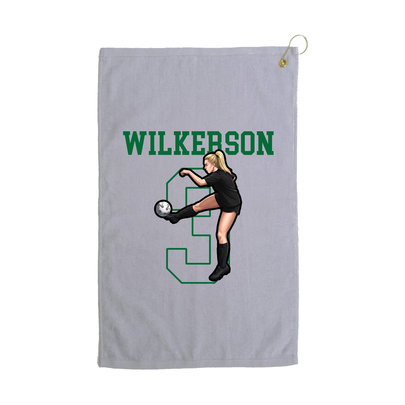 Golf Towel — Shirsey in Grey