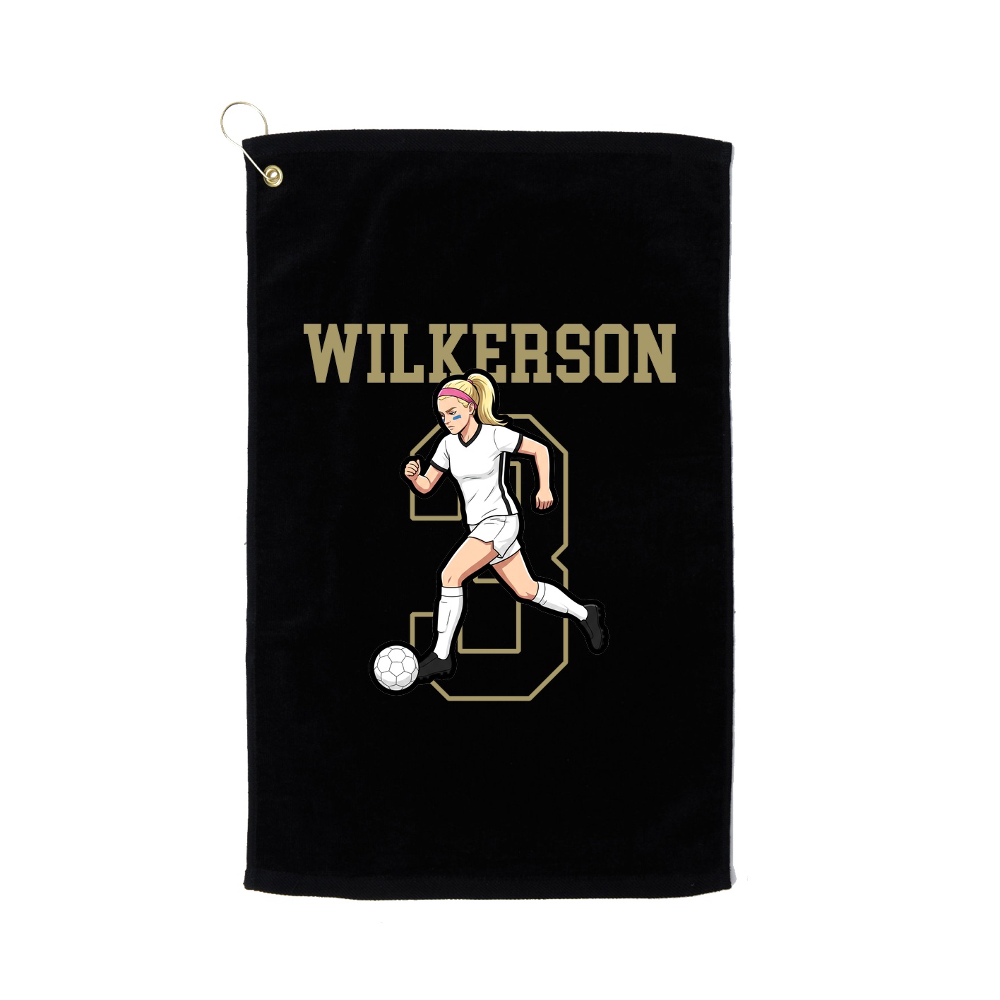 Golf Towel — Shirsey in Black