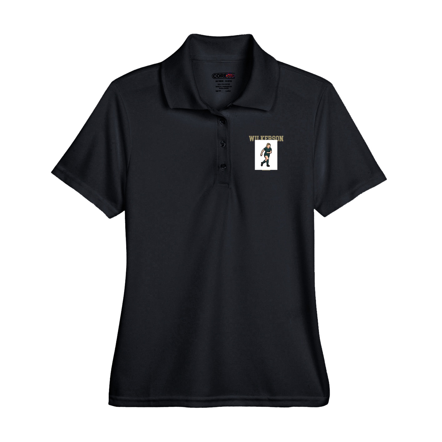 Performance Polo — Shirsey in Black
