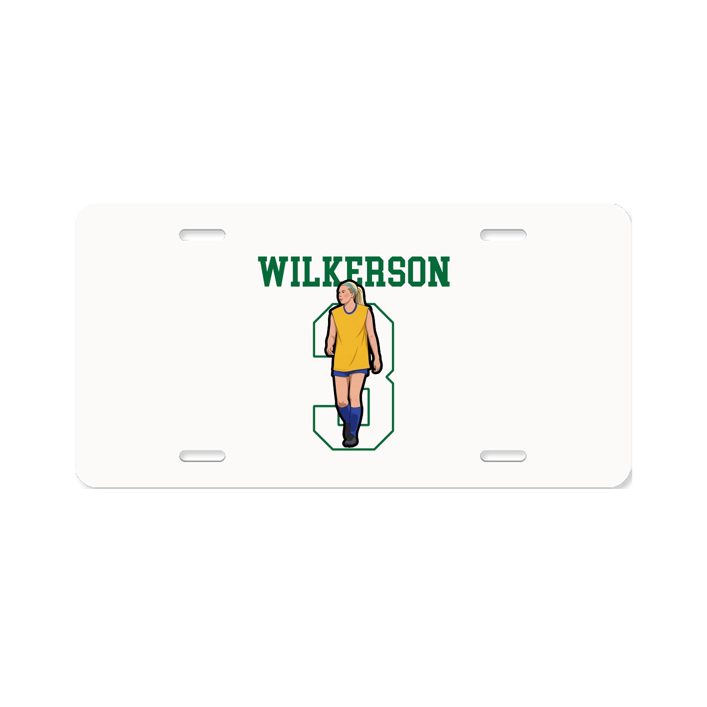 License Plate — Shirsey in Classic