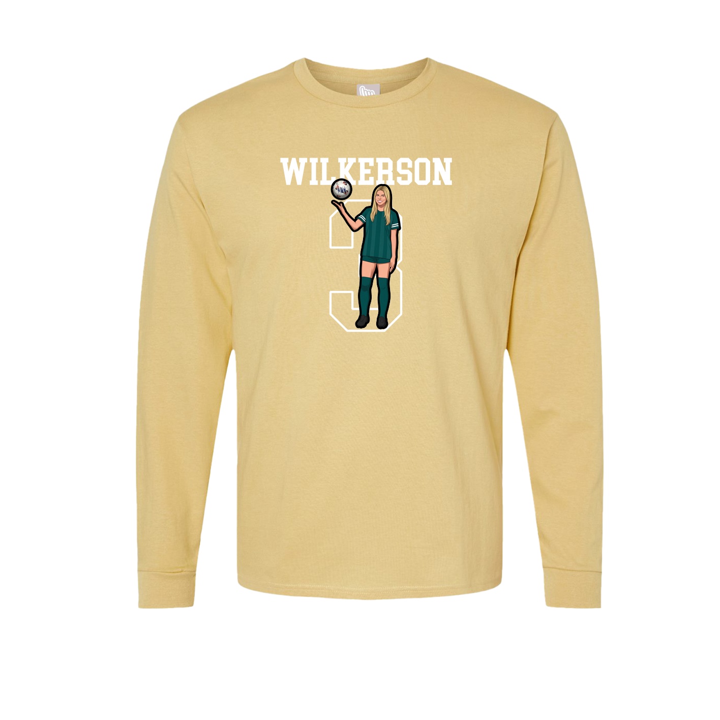 Long Sleeve Tee — Shirsey in Vegas Gold