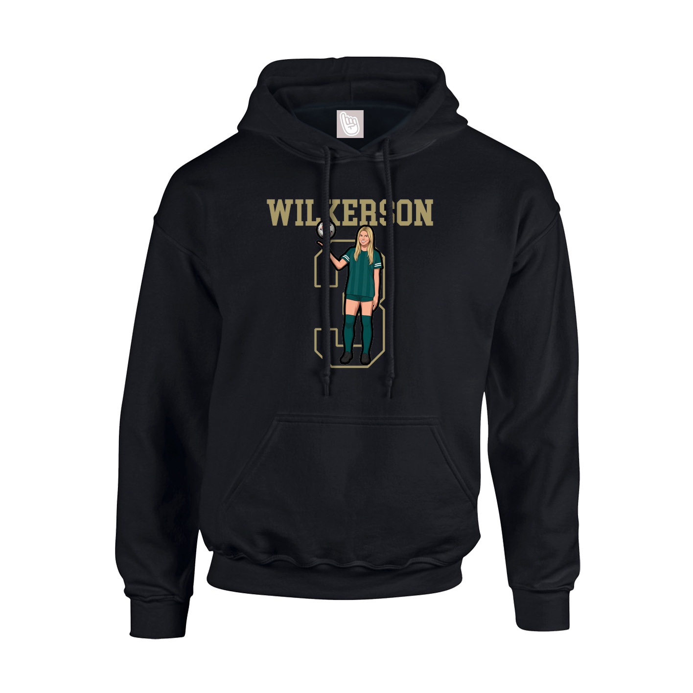 Youth Hoodie — Shirsey in Black