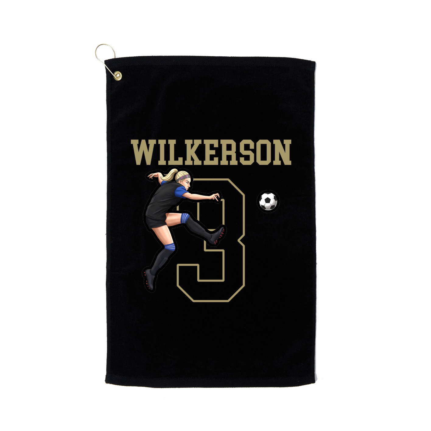 Golf Towel — Shirsey in Black
