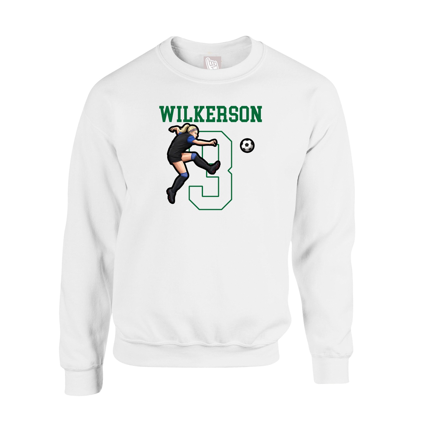 Fleece Crew — Shirsey in White