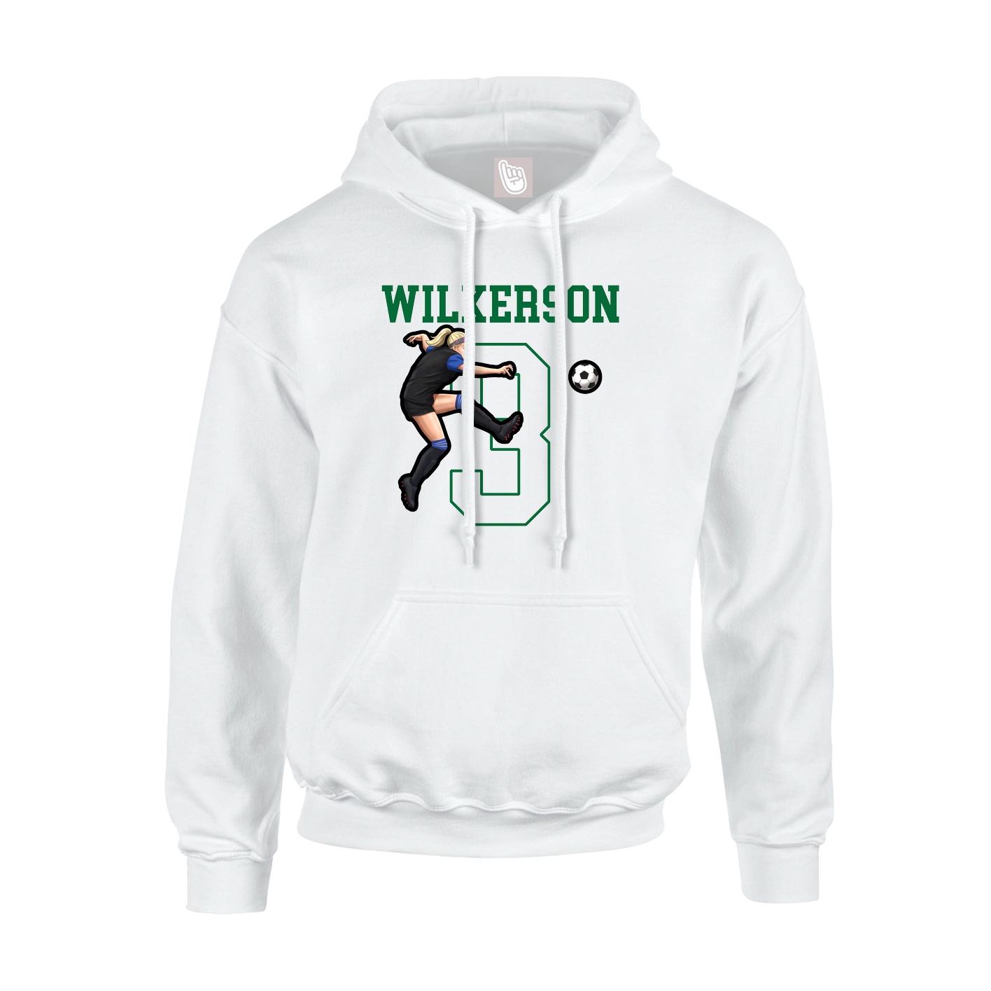 Youth Hoodie — Shirsey in White