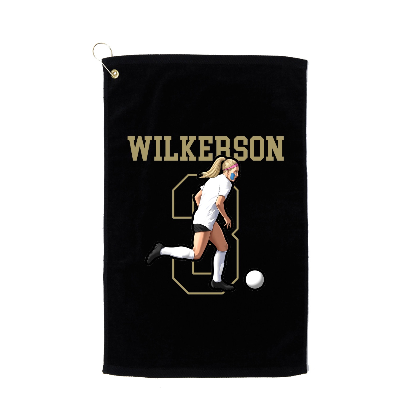 Golf Towel — Shirsey in Black