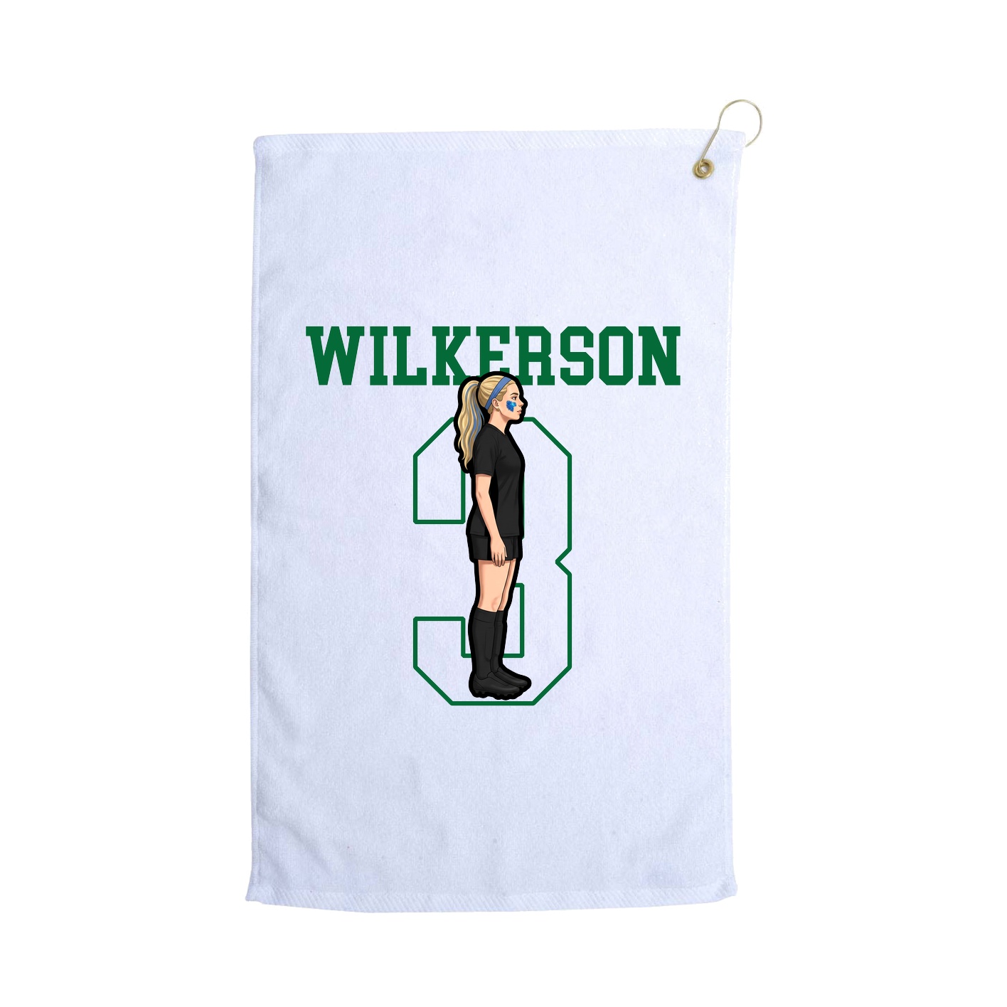 Golf Towel — Shirsey in White