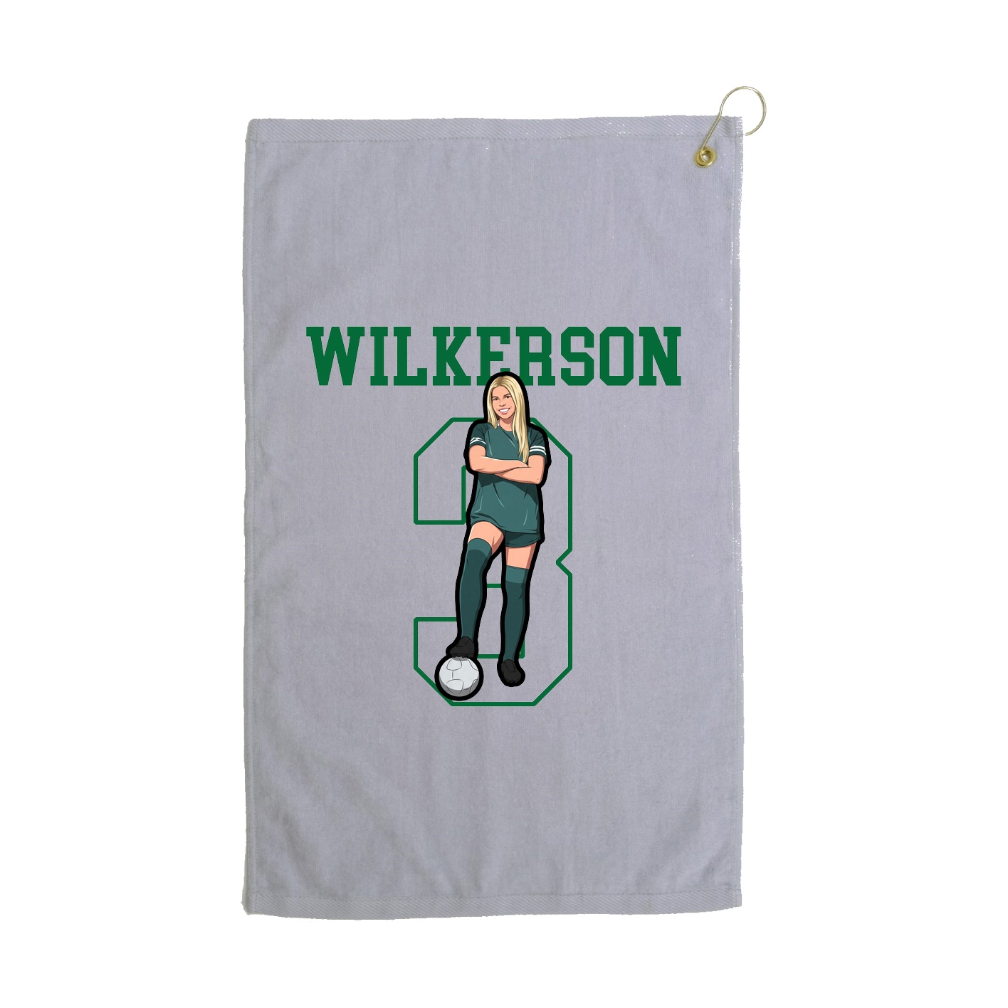 Golf Towel — Shirsey in Grey