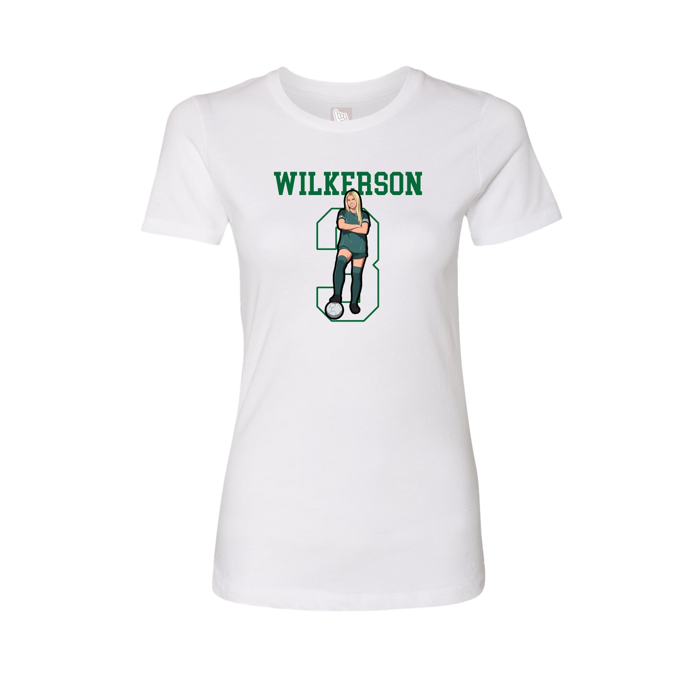 Fitted Women's Tee — Shirsey in White