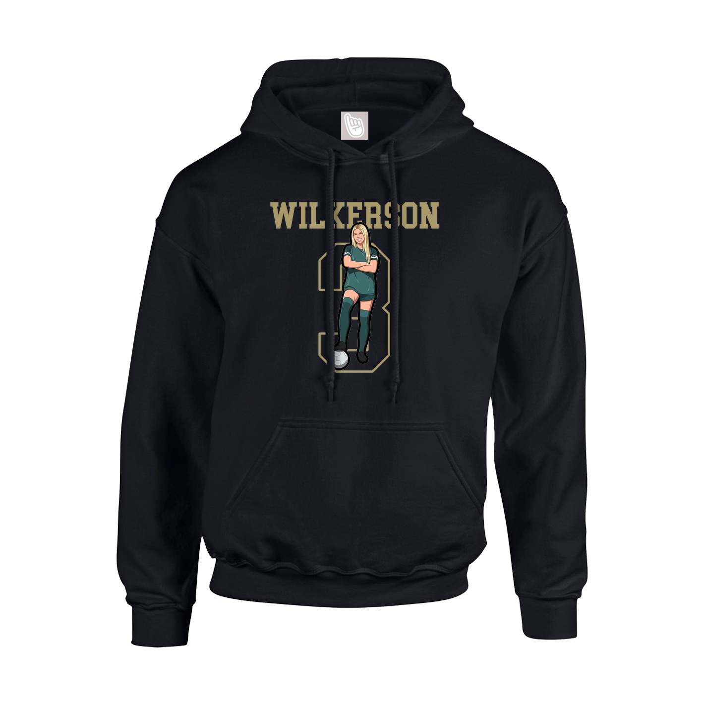 Hoodie — Shirsey in Black