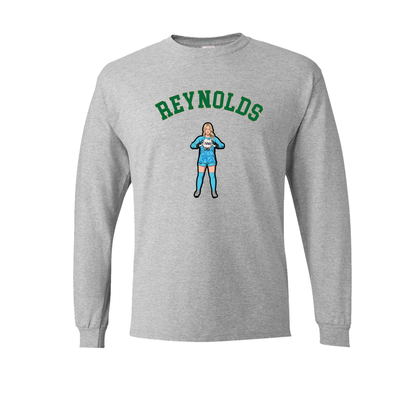 Long Sleeve Tee — Shirsey Arch in Grey