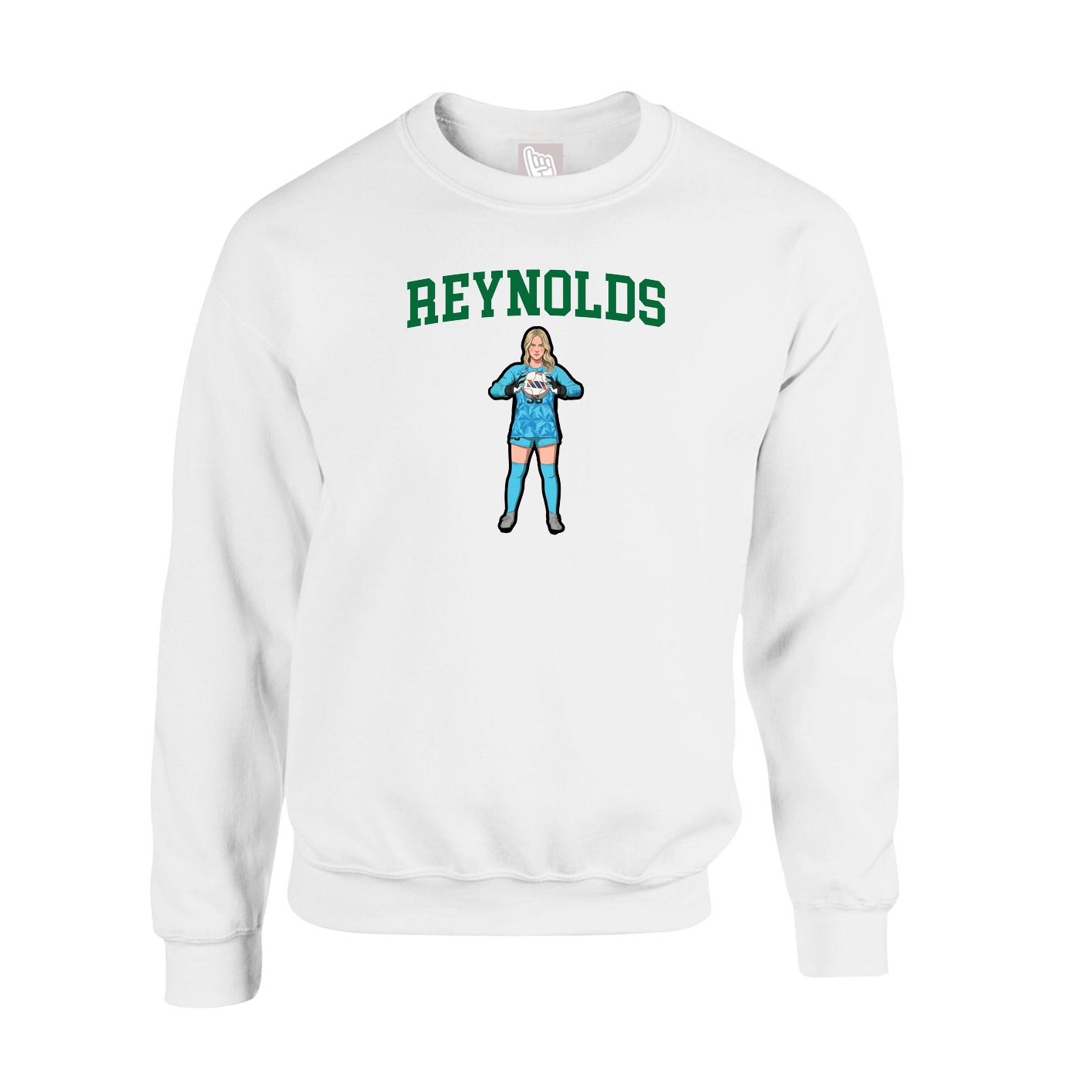 Fleece Crew — Shirsey in White
