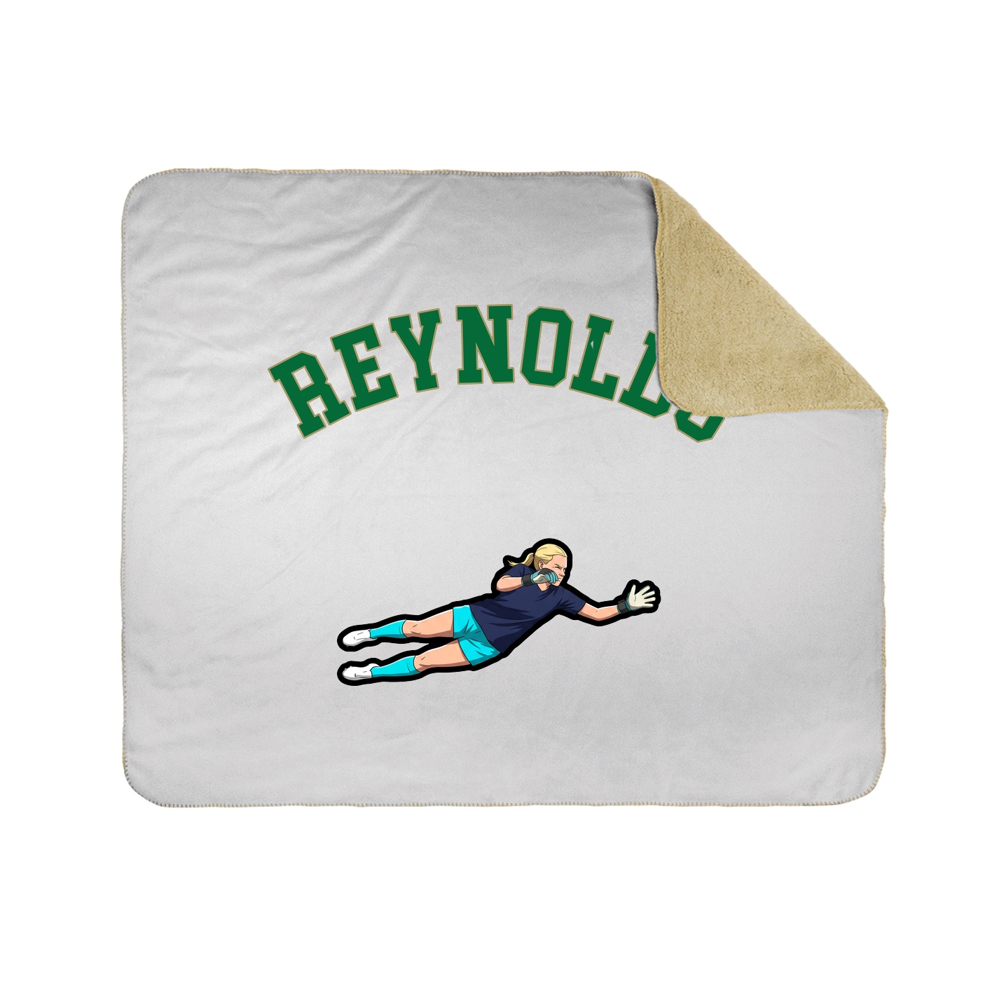 Throw Blanket — Shirsey Arch in White