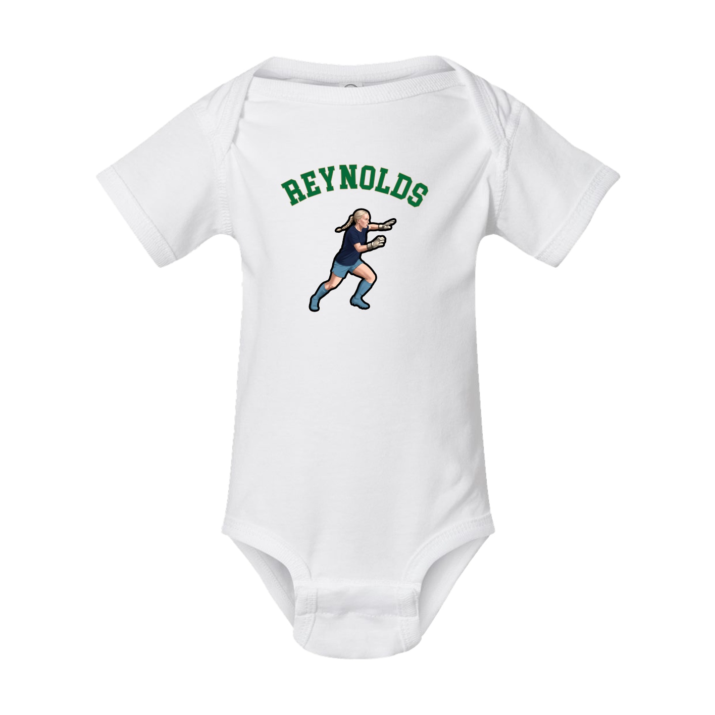 Baby Onesie — Shirsey Arch in White