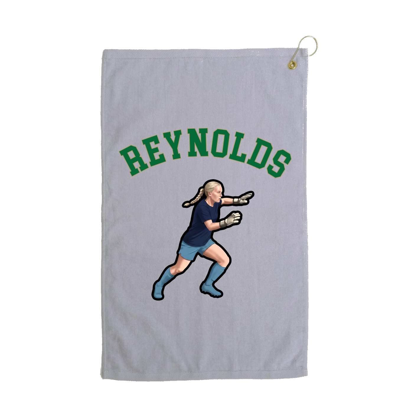 Golf Towel — Shirsey Arch in Grey