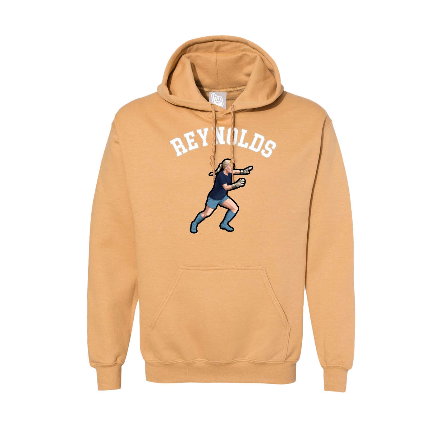Hoodie — Shirsey Arch in Vegas Gold