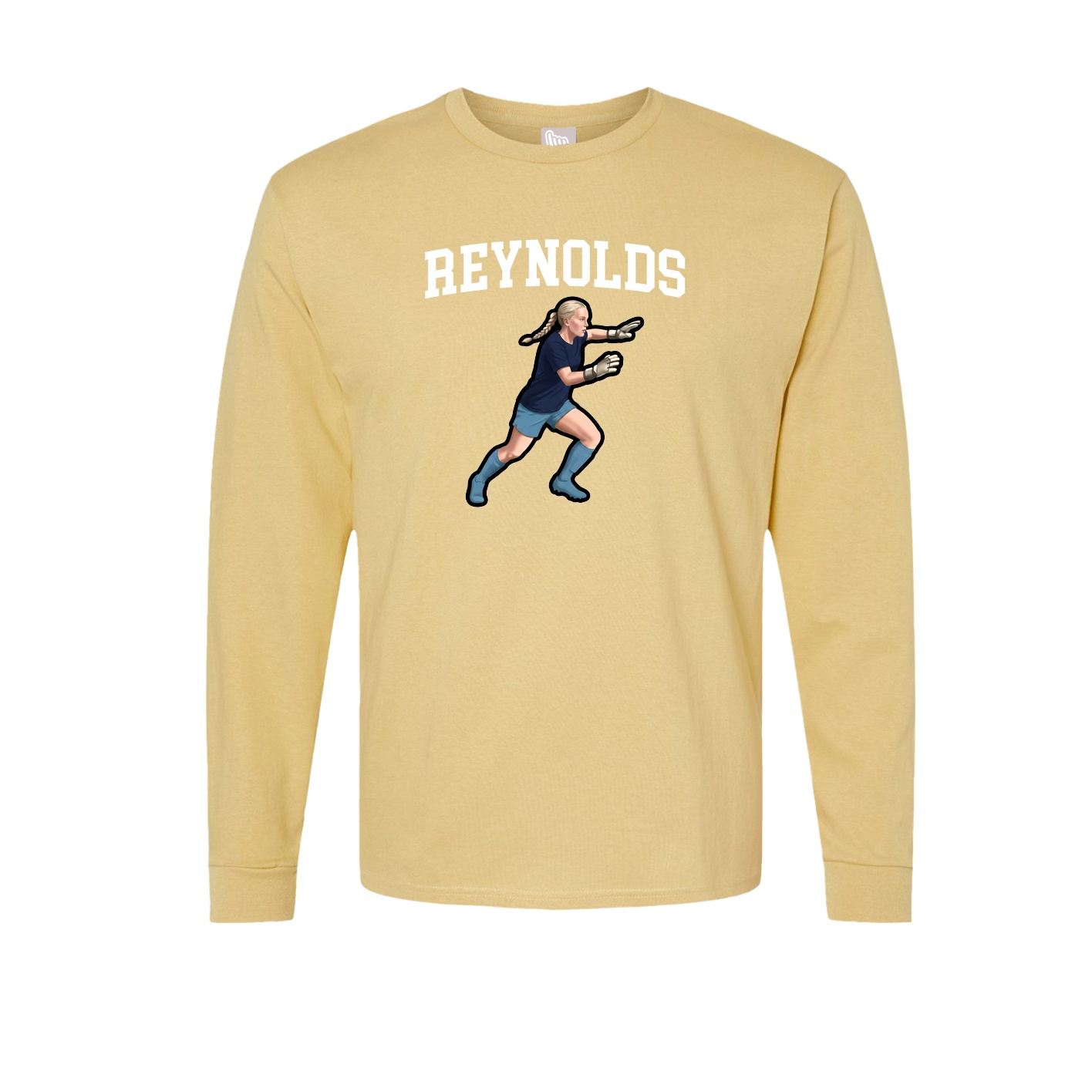 Long Sleeve Tee — Shirsey in Vegas Gold