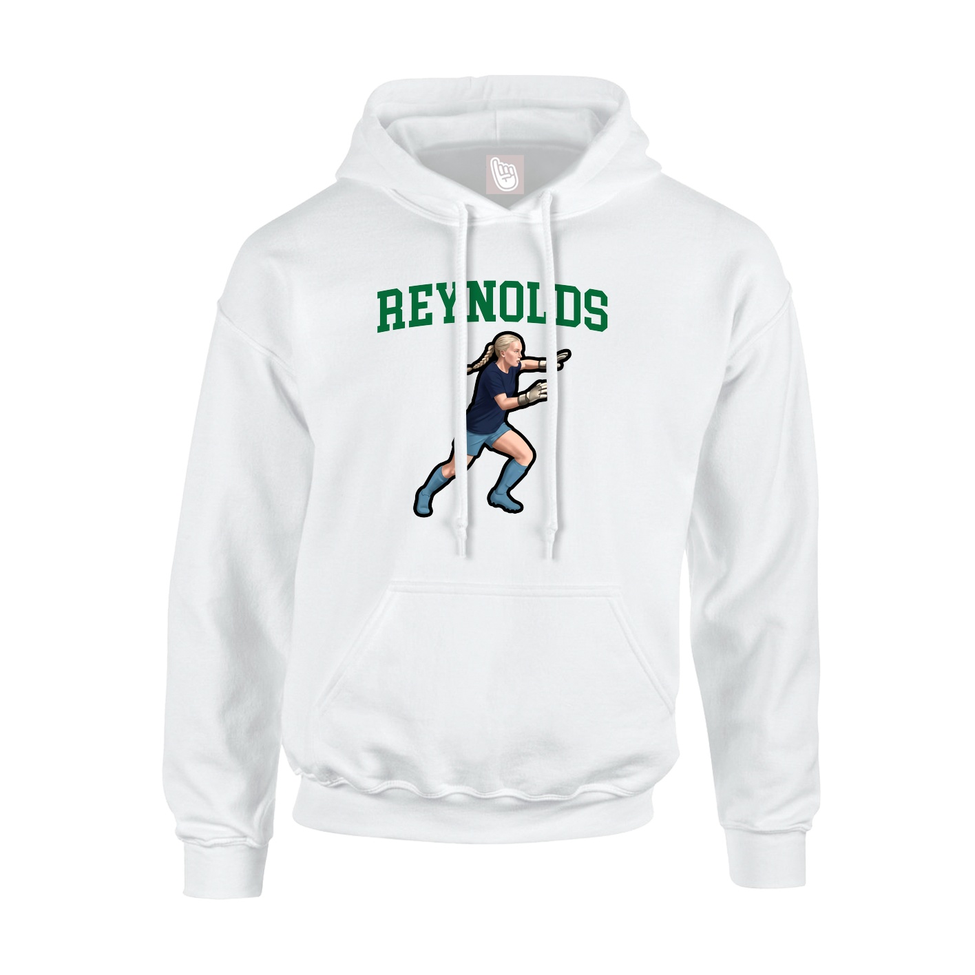 Hoodie — Shirsey in White