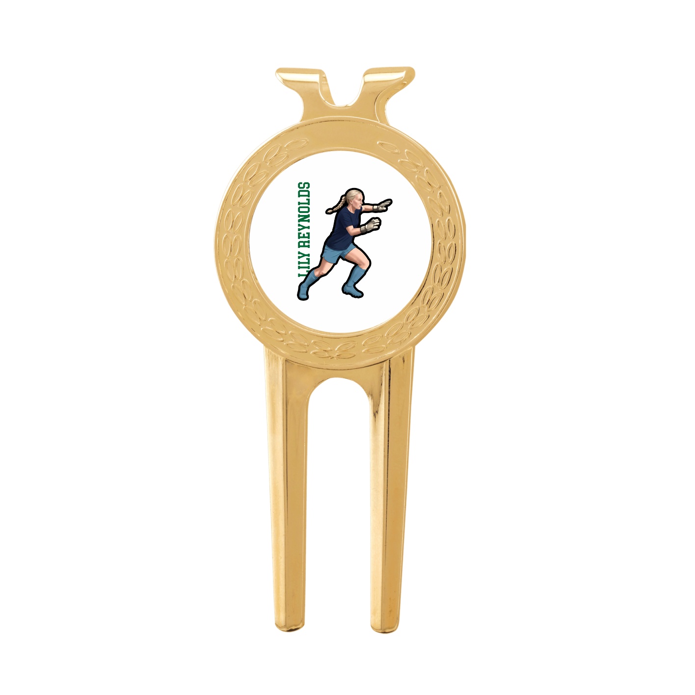 Divot Tool with Ball Marker — Name Vertical in Classic