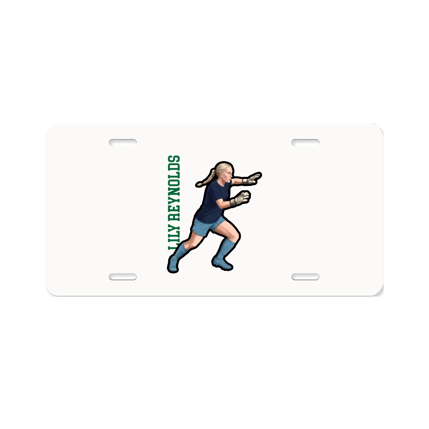 Aluminum License Plate